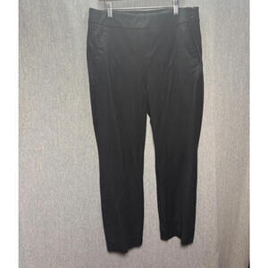 J.‎ Crew Remi Women's 12 Ankle Straight Leg Pant Black Side Zip Classic